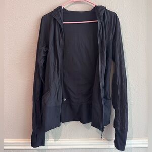 Lululemon Reversible Black Zip-Up Hoodie